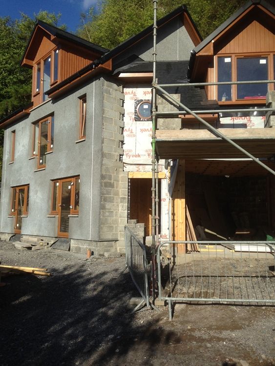 new build housing construction